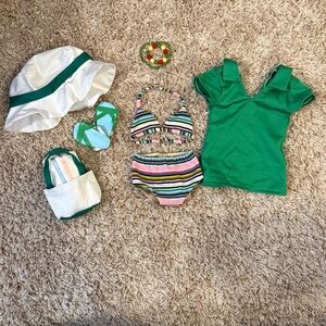 American Girl beach set